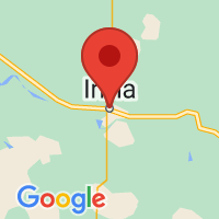 Map of Irma, AB CA